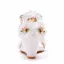 Fashion White Appliques Outdoor / Garden Womens Sandals 2022 Pearl Rhinestone Ankle Strap 6 cm Wedges Open / Peep Toe Sandals High Heels