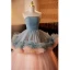 Mote Rødmende Rosa Gripende Ruffles Ballkjoler 2023 Ballkjole Strapless Uten Ermer Ryggløse Feie Tog Ball Formelle Kjoler