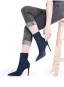 Fashion Navy Blue Street Wear Leather Fall Winter Womens Boots 2024 10 cm Stiletto Heels Pointed Toe Boots