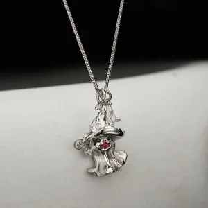 Unusual Silver Halloween Sterling Silver Necklaces Accessories 2023