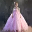 Lovely Candy Pink Cascading Ruffles Birthday Flower Girl Dresses 2025 Ball Gown Scoop Neck Sleeveless Backless Floor-Length / Long