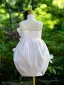Chic / Beautiful Blushing Pink Appliques Birthday Flower Girl Dresses 2024 Spaghetti Straps Sleeveless Backless Short