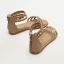 Fashion Roman Black Street Wear Casual Flat Womens Sandals 2022 Rivet Open / Peep Toe Sandals