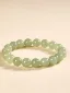 Chic / Belle Vert Cendré Fait main Jade Bracelets 2025 Accessorize