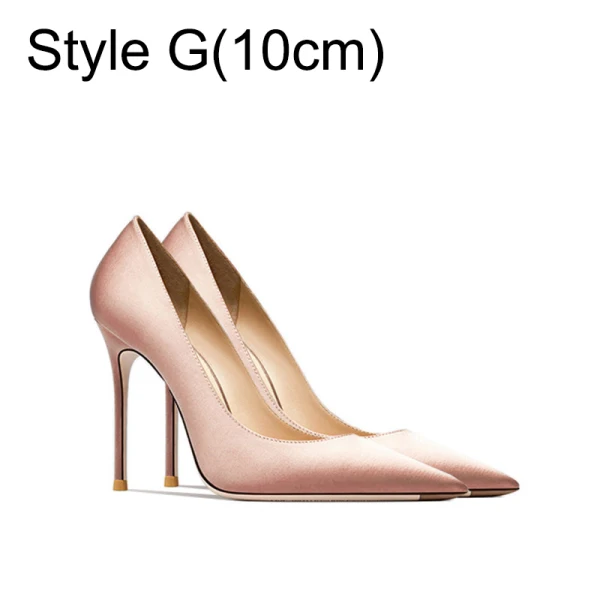 Chic / Beautiful Black Satin Office OL Pumps 2024 12 cm Stiletto Heels Pointed Toe Pumps High Heels