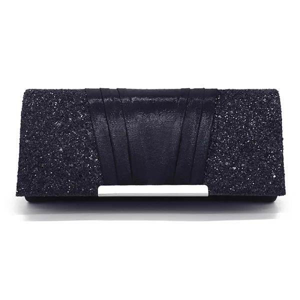 Chic / Beautiful Candy Pink Glitter Sequins Evening Party Clutch Bags 2023