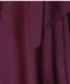 Elegant Purple Beading Lace Flower Bow Satin Prom Dresses 2025 A-Line / Princess Scoop Neck Short Sleeve Backless Floor-Length / Long Prom Formal Dresses