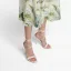 Sexy White Evening Party Womens Sandals 2022 11 cm Stiletto Heels Ankle Strap Open / Peep Toe Sandals High Heels