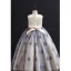 Lovely Blushing Pink Birthday Flower Girl Dresses 2023 Ball Gown Scoop Neck Sleeveless Bow Floor-Length / Long Flower Girl Dresses