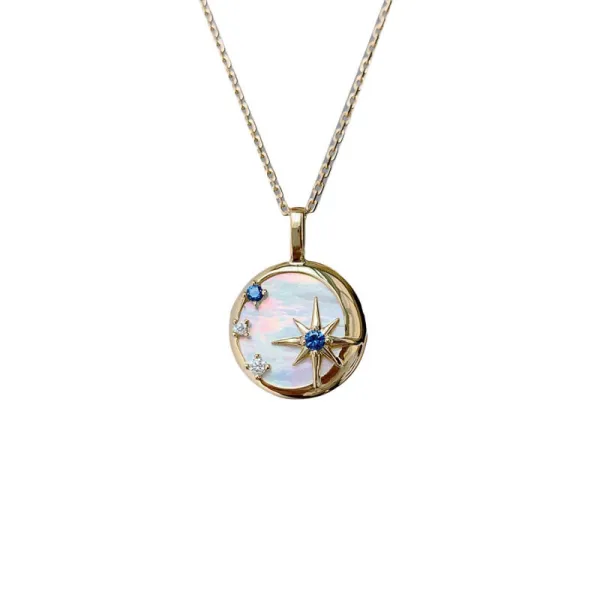 Chic / Belle Doré Étoile Argent sterling Colliers Accessorize 2023