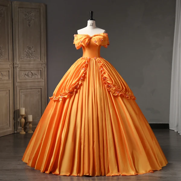 orange homecoming dresses 2023 Orange Homecoming Dress Sequin Tight Prom Dress Suzhoufashion