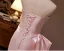 Sexy Pearl Pink Pearl Satin Prom Dresses 2024 Trumpet / Mermaid Strapless Sleeveless Backless Floor-Length / Long Prom Formal Dresses