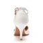 Elegant White Rhinestone Wedding Shoes High Heels 2022 9 cm Stiletto Heels Pointed Toe Wedding Shoes