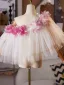 Chic / Beautiful White Appliques Prom shawl 2025 Tulle