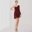 Sexy Weiß Pailletten Partykleider 2022 One-Shoulder Lange Ärmel Rückenfreies Lange Cocktail Abend Festliche Kleider