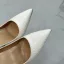 Schöne Weiß Abend Rote Sohle Pumps 2025 12 cm Stilettos Spitzschuh Hochhackige