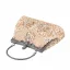 Vintage / Originale Scintillantes Beige Perlage Faux Diamant Paillettes Promo Pochette 2023
