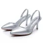 Schöne Weiß Sommer Ball Sandalen Damen 2024 7 cm Stilettos Spitzschuh Sandaletten Hochhackige