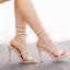 Sexy White Pearl Ankle Strap Summer Evening Party Womens Sandals 2023 10 cm Stiletto Heels Open / Peep Toe Sandals High Heels