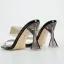 Transparent Silver Street Wear Womens Sandals High Heels 2022 9 cm Stiletto Heels Open / Peep Toe Sandals