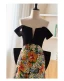 Haut de Gamme Fantaisie Multi-Couleurs Paillettes Robe De Soirée 2023 Princesse Bustier Sans Manches Dos Nu Noeud Longue Soirée Robe De Ceremonie