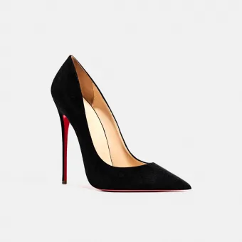 Fashion Black Suede Evening Party Pumps 2023 12 Cm Stiletto Heels Pointed Toe Pumps High Heels