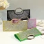 Scintillantes Vert Faux Diamant Soirée Pochette 2023
