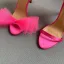 Sexy Blanche Promo Sandales Femme 2022 Bride Cheville Noeud 10 cm Talons Aiguilles Peep Toes / Bout Ouvert Sandales Talons Hauts