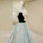 Elegant Black Prom Dresses 2022 A-Line / Princess Strapless Bow Sleeveless Backless Sweep Train Prom Formal Dresses