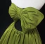 Fashion Clover Green Prom Dresses 2024 Ball Gown Strapless Bow Sleeveless Backless Floor-Length / Long Formal Dresses