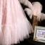 Sexy Rougissant Rose Anniversaire Courte Robe De Fête 2022 Princesse Bustier Plumes Sans Manches Dos Nu Ceinture Robe De Ceremonie