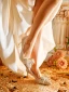 Charmant Gold Strass Pailletten Schleife Brautschuhe 2022 Leder 6 cm Stilettos Spitzschuh Hochzeit Pumps Hochhackige
