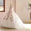 Flower Fairy White Appliques Birthday Flower Girl Dresses 2025 Ball Gown Scoop Neck Sleeveless Backless Sweep Train