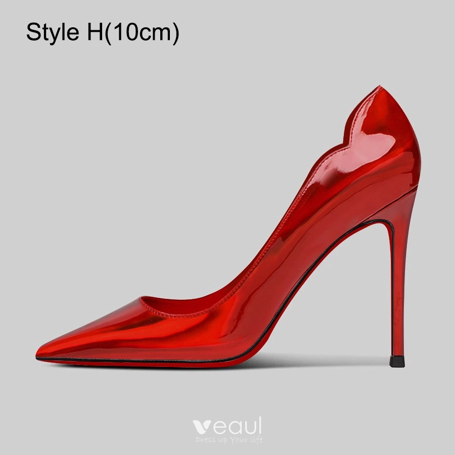 JAZZY PEARLS 1/6 Womans Fashion High Heel Shoes Pump for 12inch OB OD  Figures Red : Amazon.in: Shoes & Handbags
