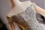Luxury / Gorgeous Gold Beading Sequins Prom Dresses Ball Gown 2024 Off-The-Shoulder Long Sleeve Backless Floor-Length / Long Prom Formal Dresses