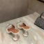 Chic / Beautiful White Street Wear Rhinestone Bow Womens Sandals 2022 10 cm Stiletto Heels Open / Peep Toe Sandals High Heels
