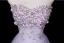 Chic / Beautiful Lavender Appliques Rhinestone Prom Dresses 2025 A-Line / Princess Strapless Sleeveless Backless Floor-Length / Long Formal Dresses