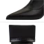 Fine Svart Gateklær Boots Dame 2022 8 cm Tykk Hæler Spisse Boots