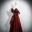 Charming Burgundy Prom Dresses 2025 A-Line / Princess Strapless Sleeveless Backless Floor-Length / Long Formal Dresses