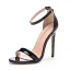 Sexy Weiß Ball Sandalen Damen 2022 11 cm Stilettos Knöchelriemen Peeptoes Sandaletten Hochhackige
