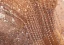 Bling Bling Champagne Beading Pearl Sequins Prom Dresses 2024 A-Line / Princess V-Neck Short Sleeve Backless Floor-Length / Long Prom Formal Dresses