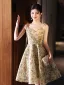 Flower Fairy Sage Green Sequins Embroidered Homecoming Graduation Dresses 2025 A-Line / Princess Spaghetti Straps Sleeveless Backless Knee-Length Formal Dresses