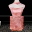 Sexy Candy Pink Evening Dresses 2026 Trumpet / Mermaid Strapless Sleeveless Backless Floor-Length / Long Evening Party Formal Dresses