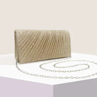 Bling Bling Champagne Glitter Sequins Evening Party Clutch Bags 2023