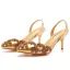 Uroczy Białe Rhinestone Buty Ślubne 2023 7 cm Szpilki Szpiczaste Ślub Sandały Wysokie Obcasy