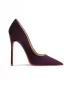 Chic / Beautiful Blushing Pink Prom Suede Pumps 2026 Leather 10 cm Stiletto Heels Pointed Toe Pumps High Heels