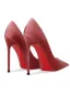 Chic / Beautiful Blushing Pink Prom Suede Pumps 2026 Leather 10 cm Stiletto Heels Pointed Toe Pumps High Heels
