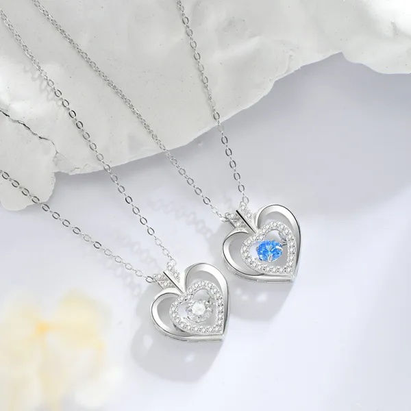 Mote Sølv Rhinestone Sterling Sølv Aften Halskjeder Tilbehør 2023