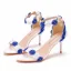 Charming Blushing Pink Lace Flower Prom Womens Sandals 2022 Pearl 7 cm Stiletto Heels Open / Peep Toe Sandals High Heels