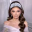 Élégant Blanche Perle Mariage Accessoire Cheveux Mariage 2024